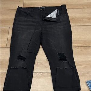 Wild Fable Black Ripped Skinny Jeans